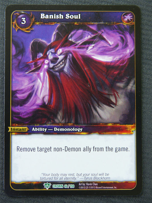 Banish Soul - Uncommon - World Of Warcraft #1IX