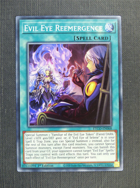Evil Eye Reemergence - ETCO - 1st ed Yugioh Card