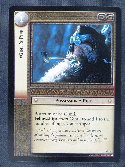 Gimli's Pipe 3 U 2 - LotrR Cards #3HG