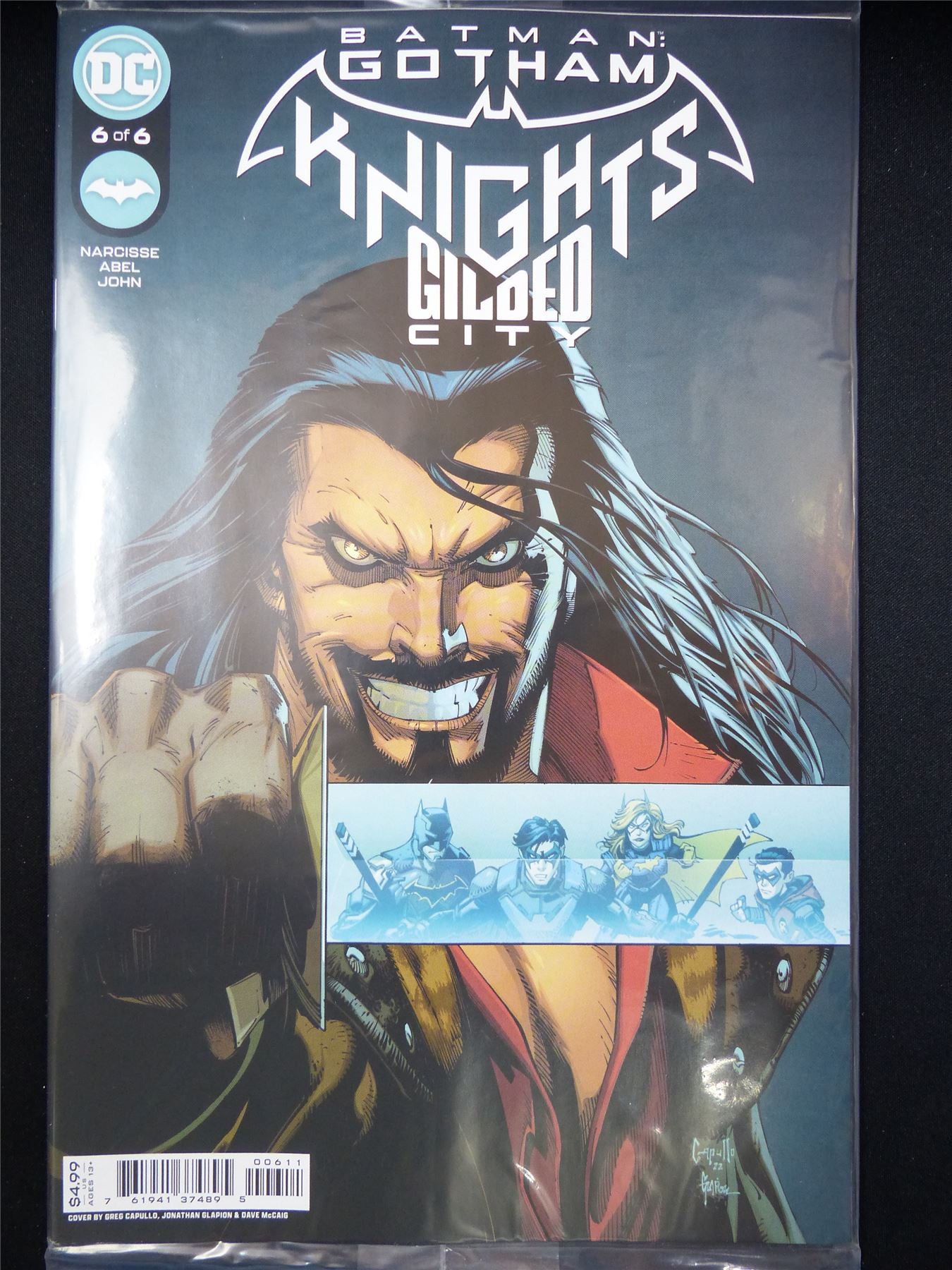 BATMAN: Gotham Knights: Gilded City #6 sealed - May 2023 DC Comic #ZJ