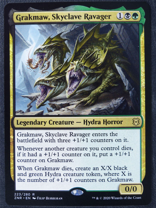 Grakmaw Skyclave Ravager - Mtg Magic Cards #PE