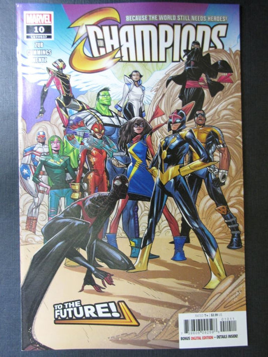 CHAMPIONS #10 - December 2019 - Marvel Comics #10M
