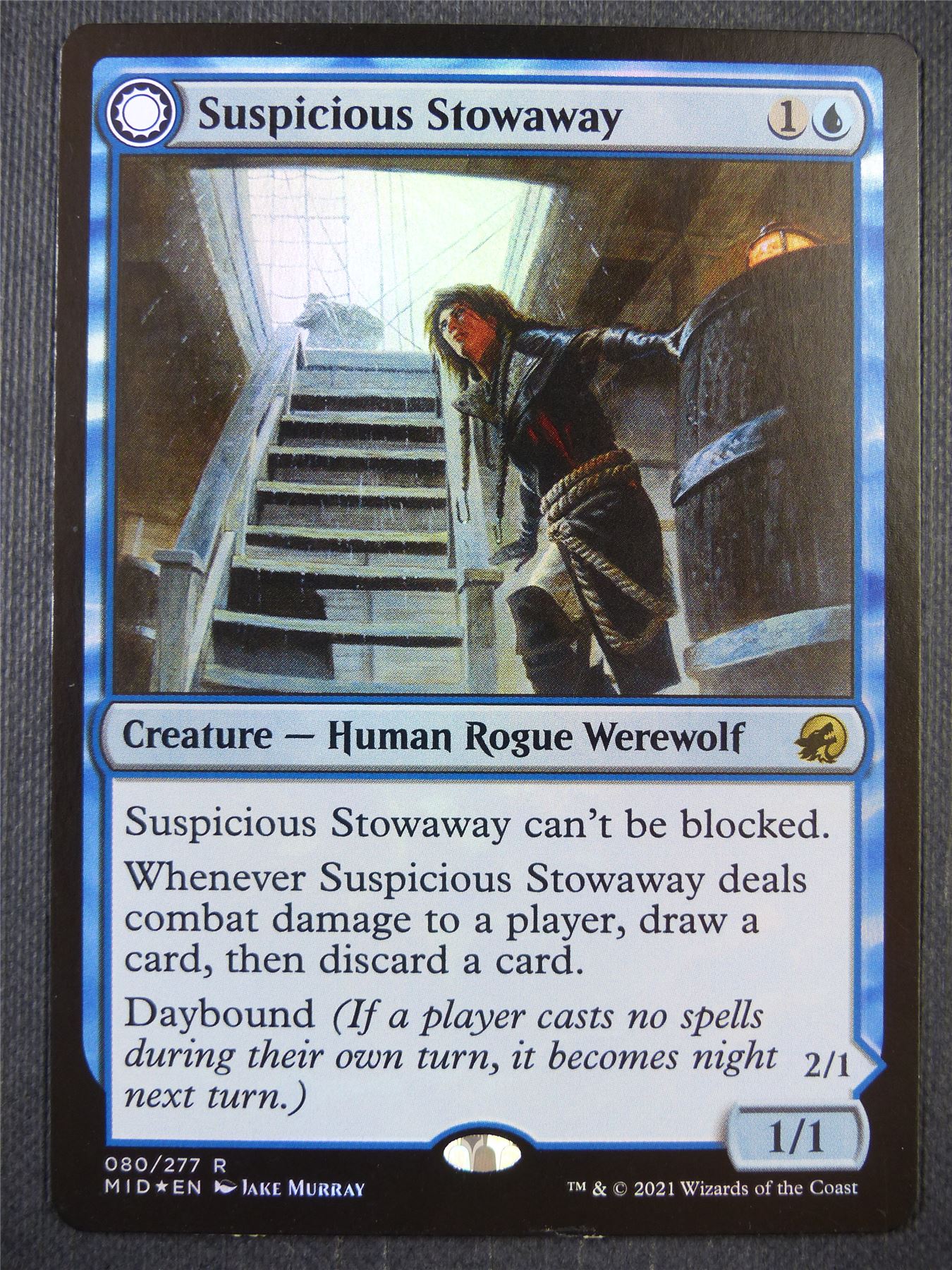 Suspicious Stowaway Foil - Mtg Card #8S2