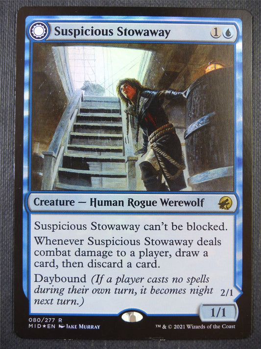 Suspicious Stowaway Foil - Mtg Card #8S2