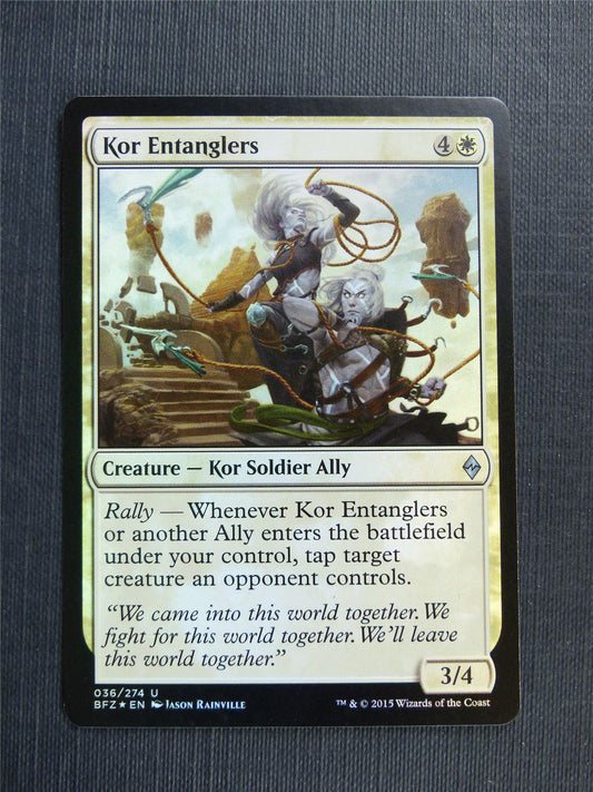 Kor Entanglers Foil - Mtg Magic Cards #54W
