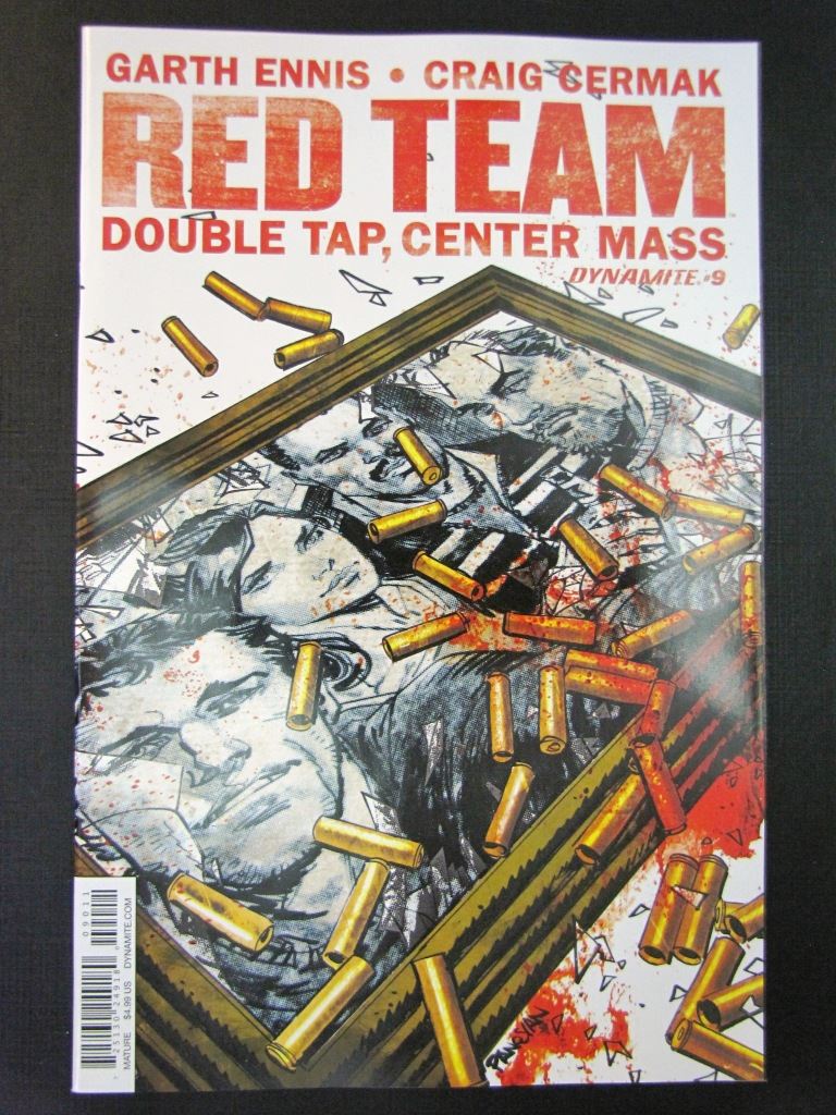 Dynamite Comics: RED TEAM: DOUBLE TAP CENTER MASS #9 MAY 2017 # 30F99