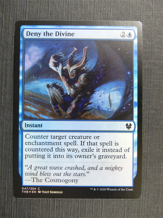 Deny the Divine Foil - Theros Collector Ed - Mtg Magic Cards #3M6