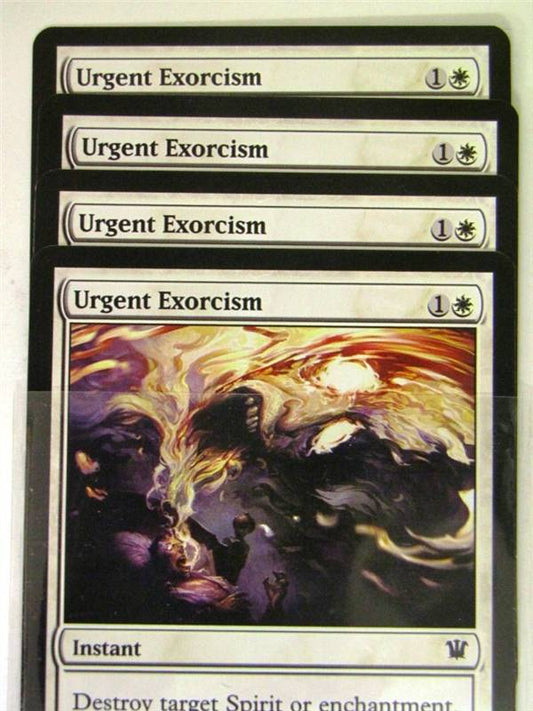 Mtg Magic the Gathering - 4x URGENT EXORCISM