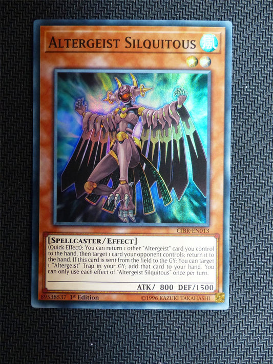 Altergiest Silquitious - CIBR - Super Rare - Yugioh Card # 1E56