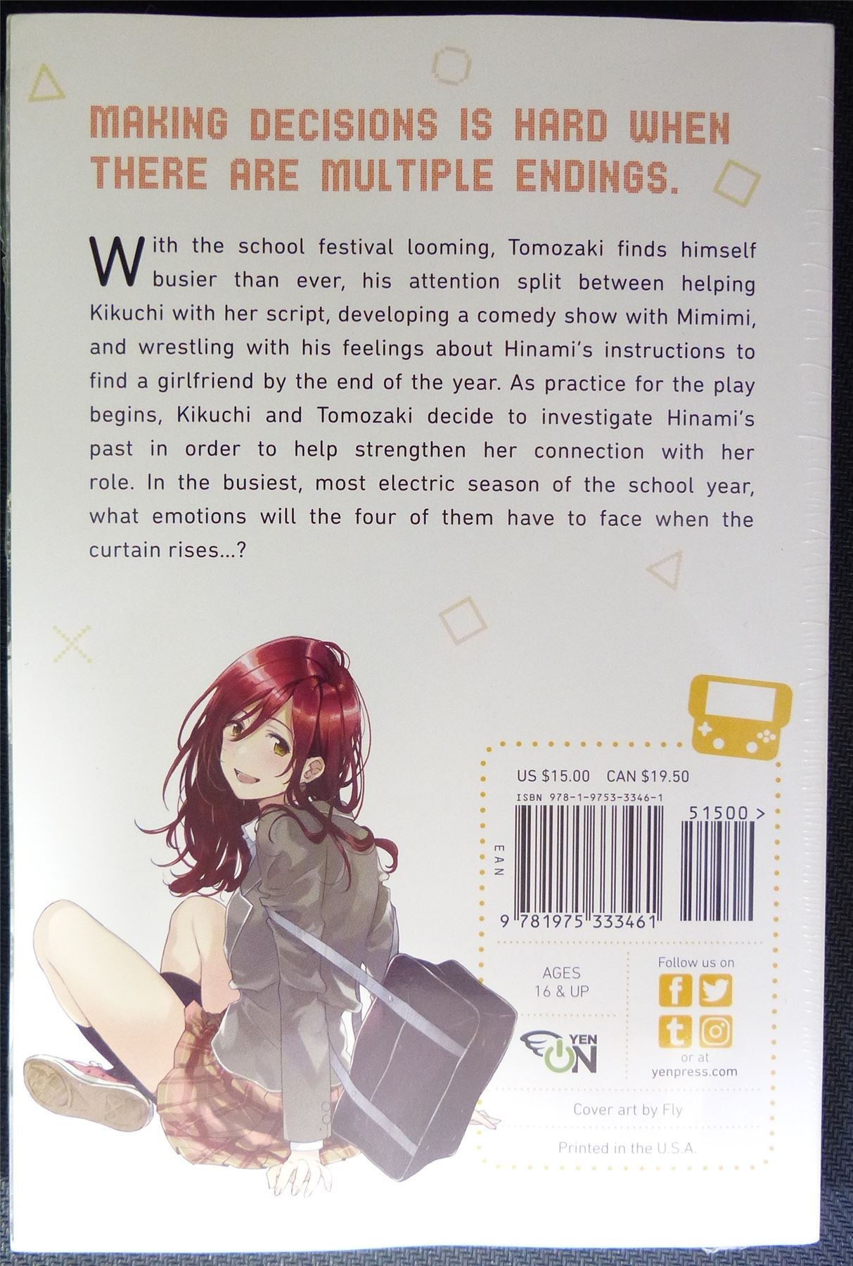 BOTTOM-Tier Character Tomozaki - Yen Press Novel Book Softback #5V1
