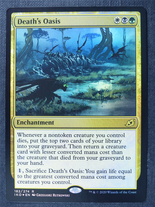 Death's Oasis Foil - Mtg Magic Cards #1DK