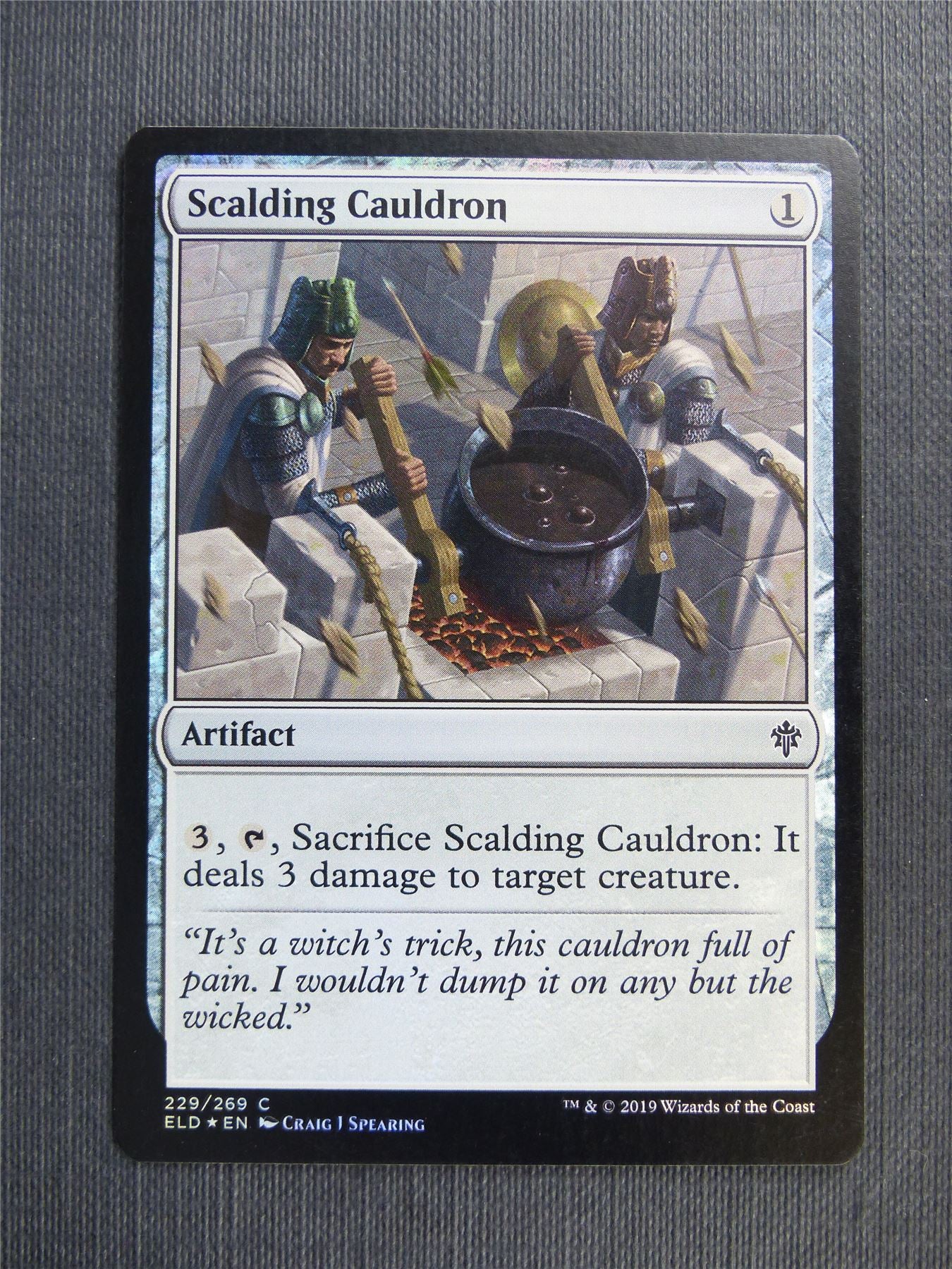 Scalding Cauldron Foil - Mtg Magic Cards #4DL