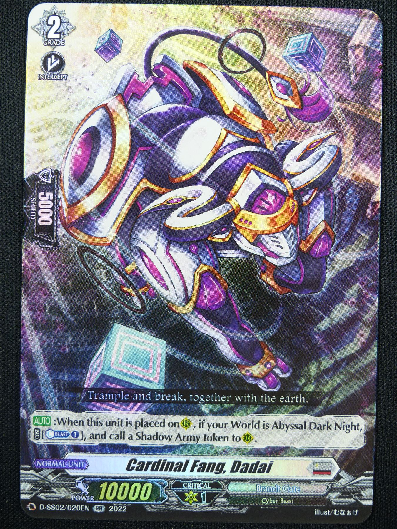 Cardinal Fang Dadai D-SS02 RR - Vanguard Card #101