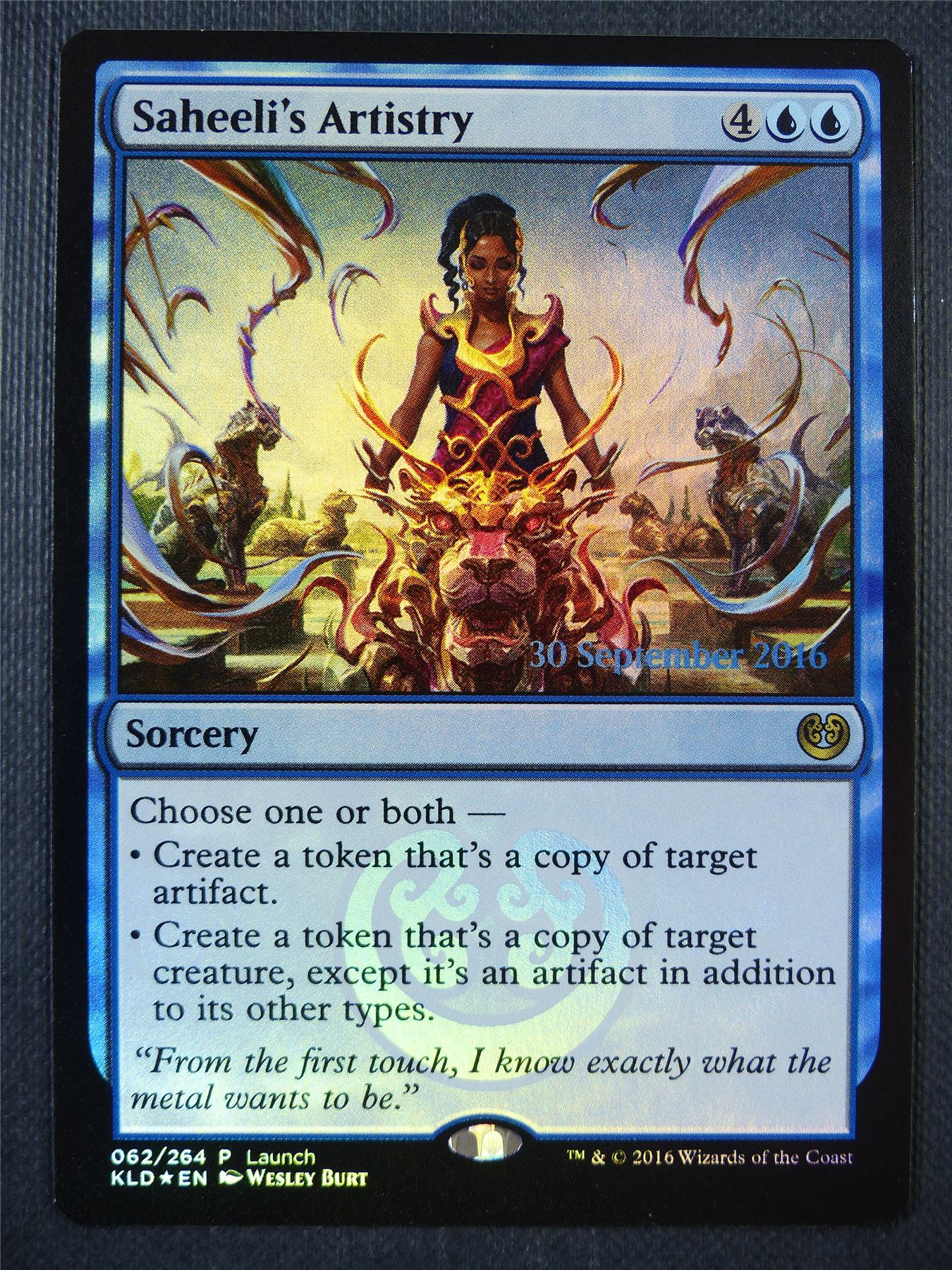 Saheeli's Artistry Promo Foil - Mtg Card #6R0