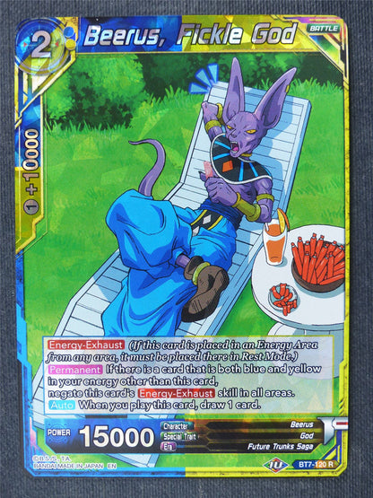Beerus Ficle God R - Dragon Ball Super Cards #437