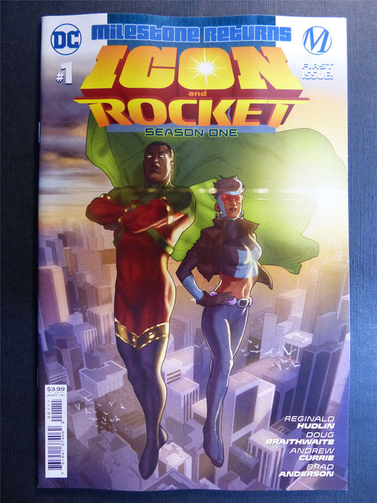 ICON and Rocket #1 - Sept 2021 - DC Comics #179