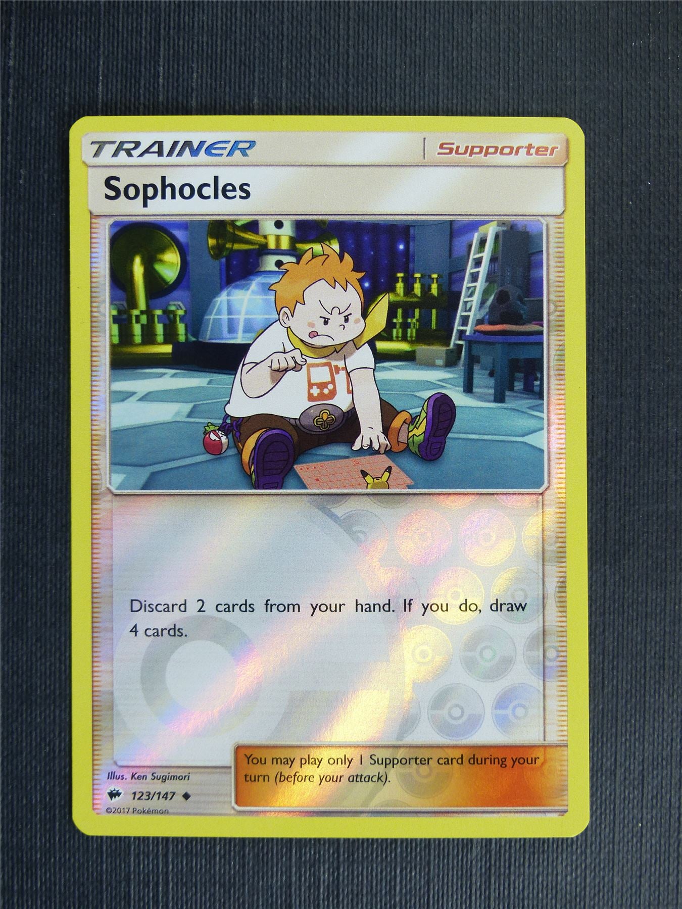 Sophocles 123/147 Reverse Holo - Pokemon Cards #1I6