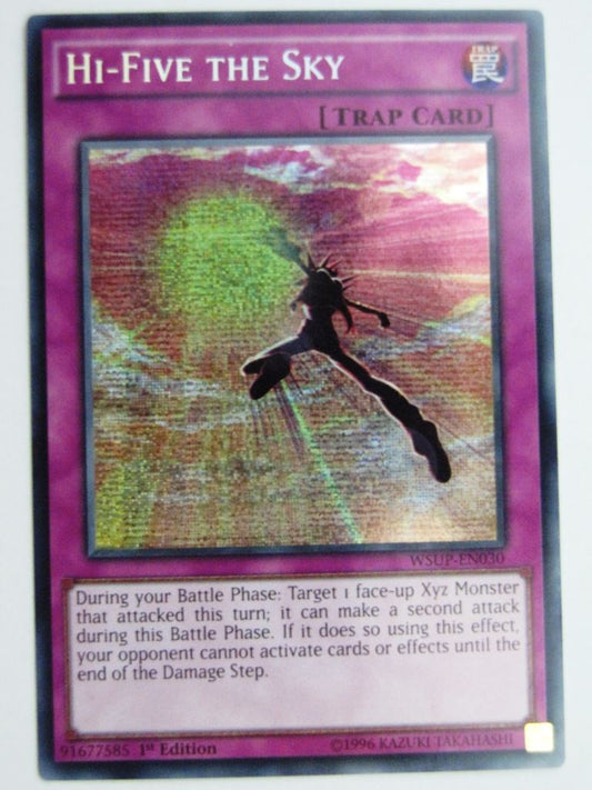 Yugioh Cards: HI-FIVE THE SKY WSUP SECRET RARE # 25E58