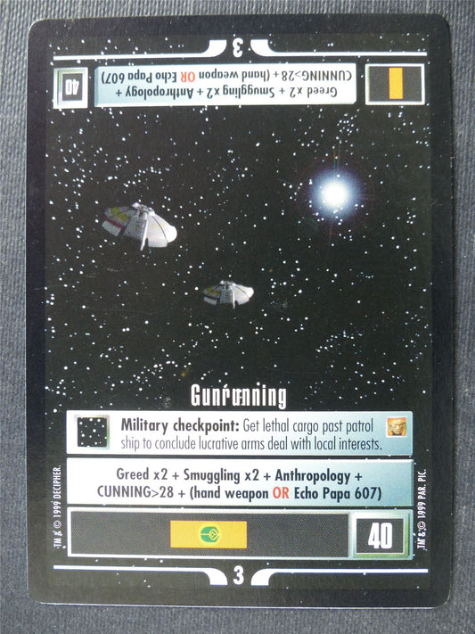 Gunrunning - Star Trek Card #4VA