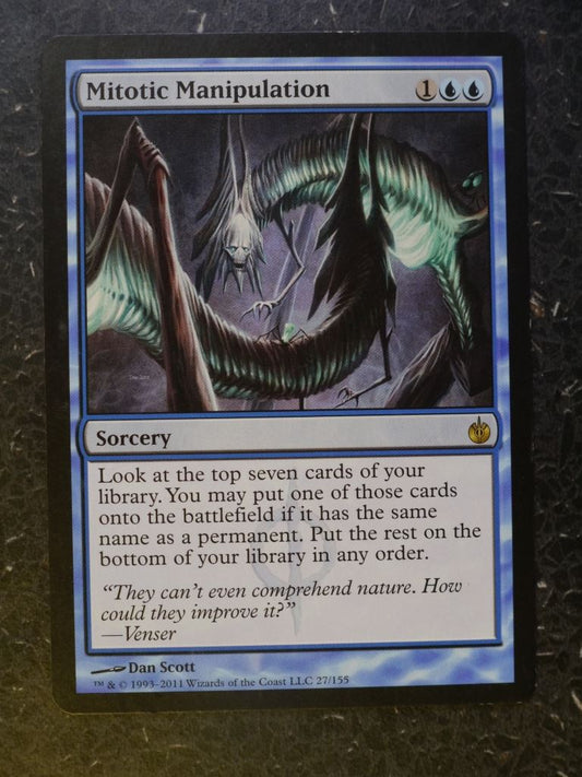 MTG Magic Cards: MITOTIC MANIPULATION # 6D89