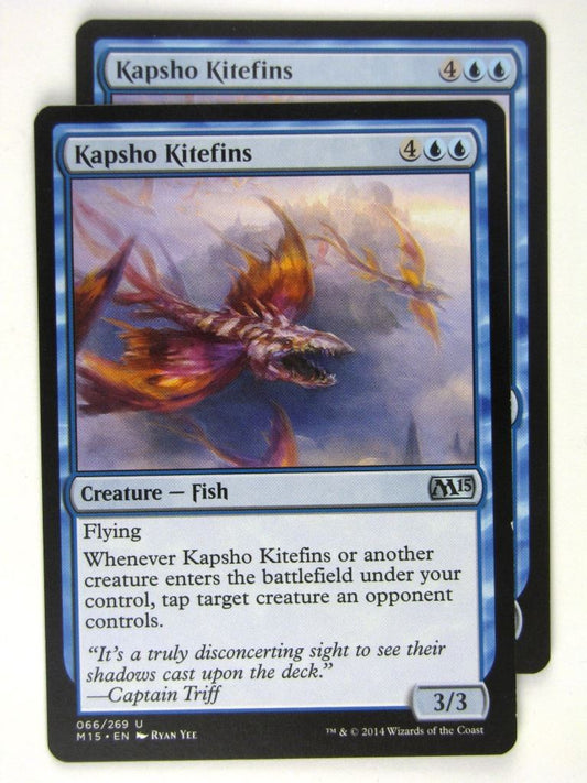 MTG Magic Cards: KAPSHO KITEFINS x2 # 19B22