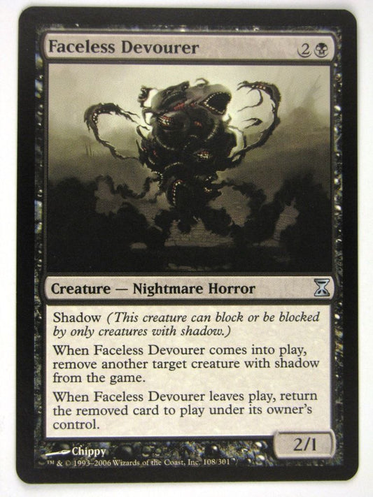 MTG Magic: The Gathering Cards: FACELESS DEVOURER: TSP