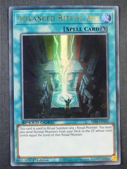 Advanced Ritual Art SS04 Ultra Rare - 1st ed Yugioh Card #8PM