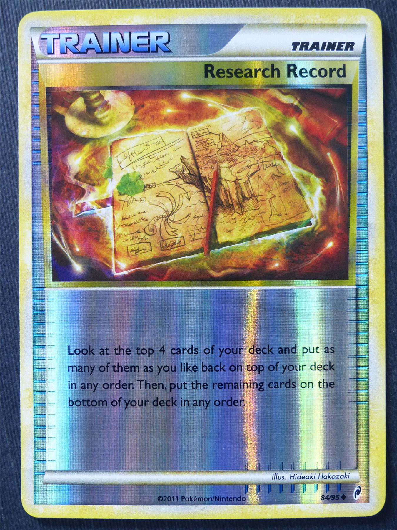 Research Record 84/95 Reverse Holo - Pokemon Cards #AY