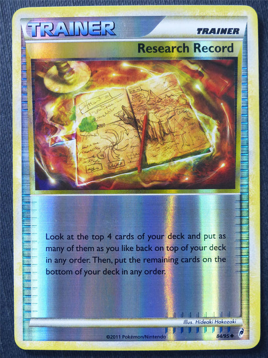 Research Record 84/95 Reverse Holo - Pokemon Cards #AY