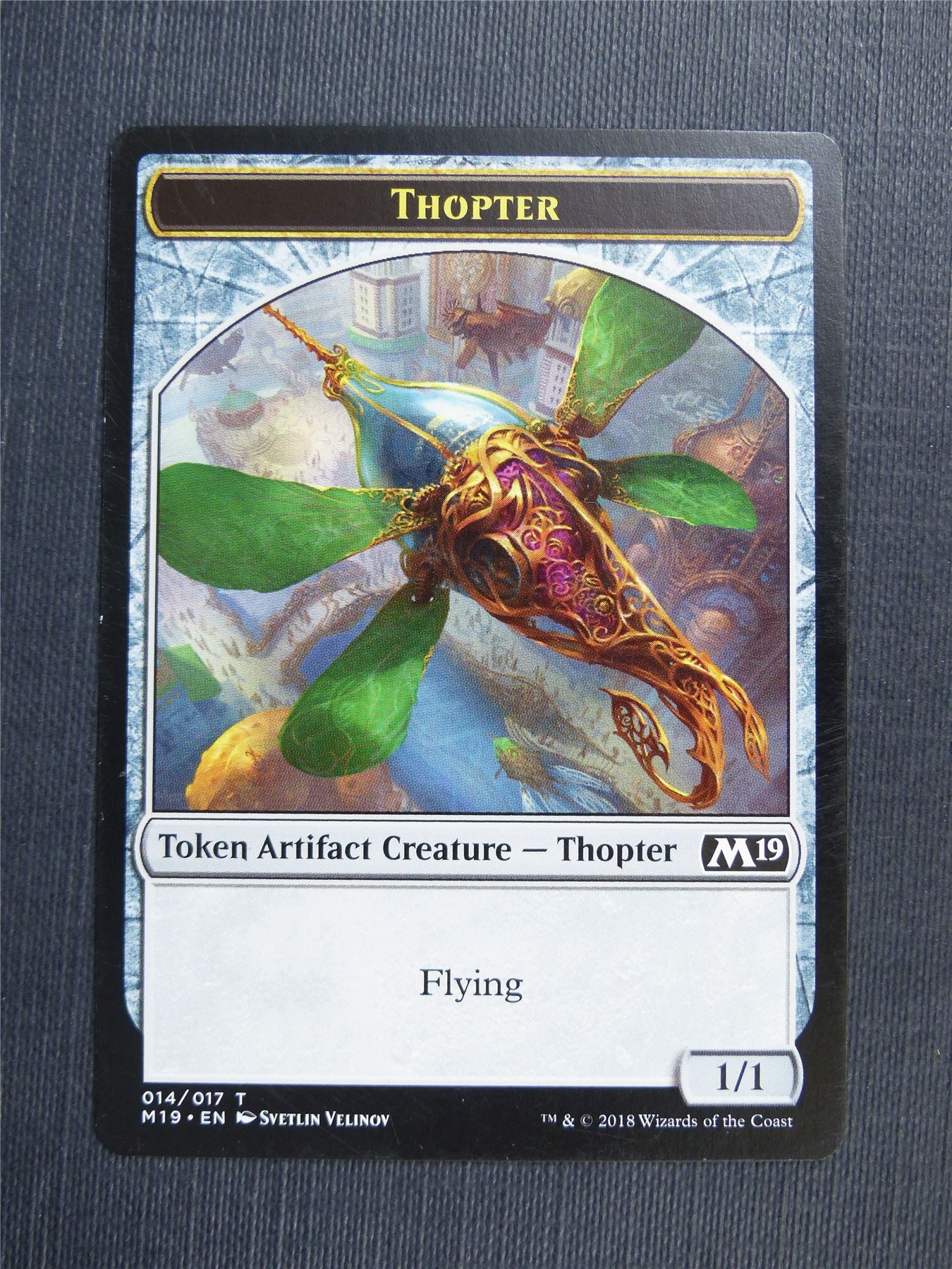 Thopter / Knight - Mtg Magic Token Cards #4PJ