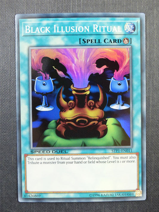 Blck Illusion Ritual STP1 Super Rare - Yugioh Card #3YS