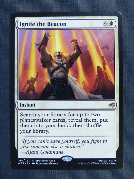 Ignite the Beacon - Mtg Magic Cards #49F