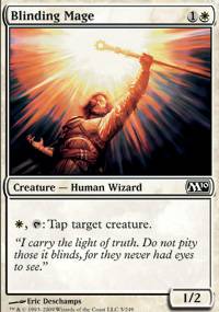 Mtg Magic Card: M10 : Blinding Mage