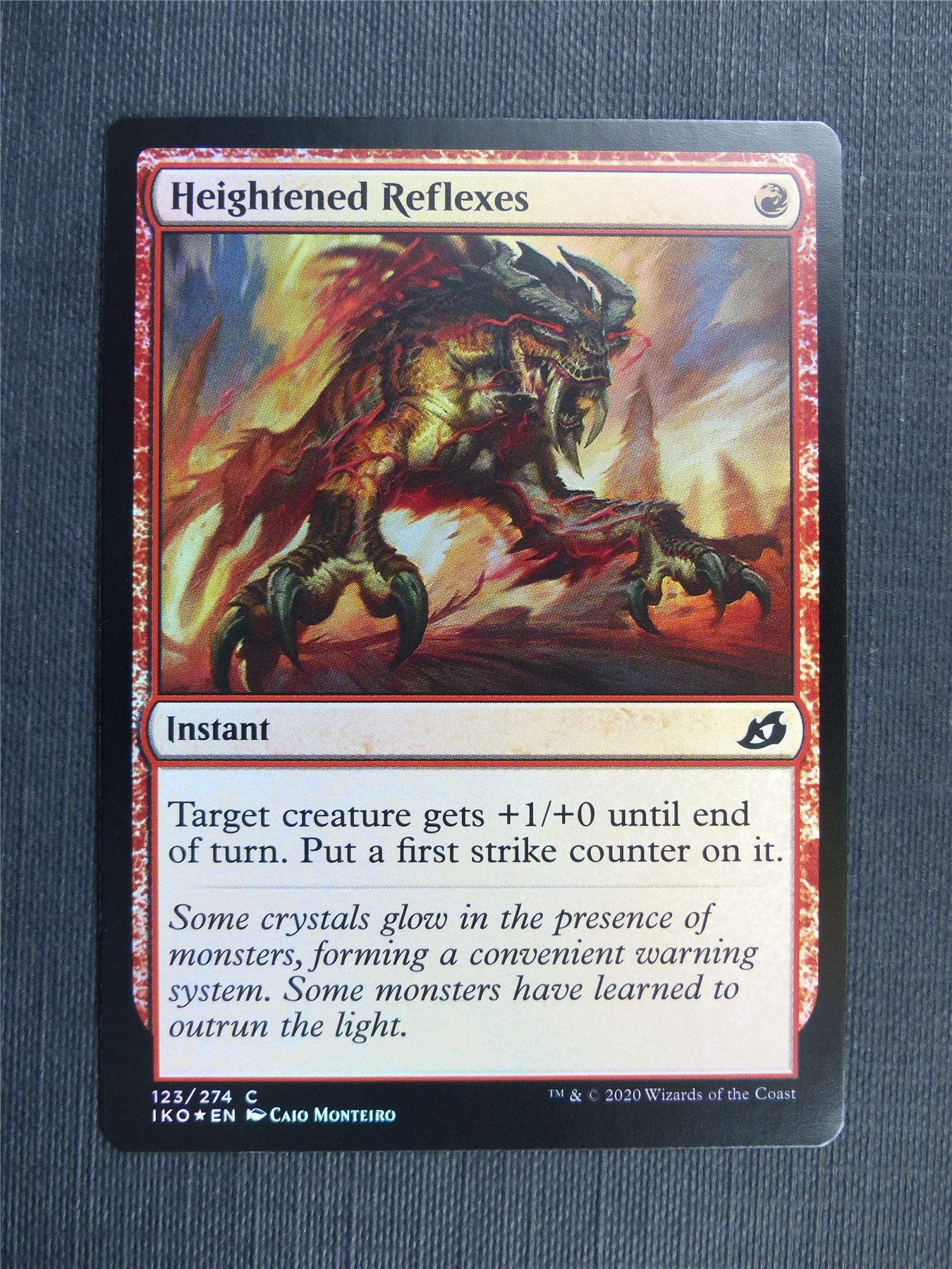 Heigtened Reflexes Foil - IKO - Mtg Card