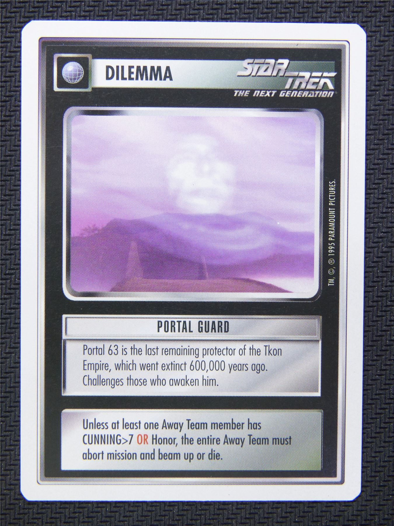 Dilemma Portal Guard - Star Trek CCG Next Gen #4XI