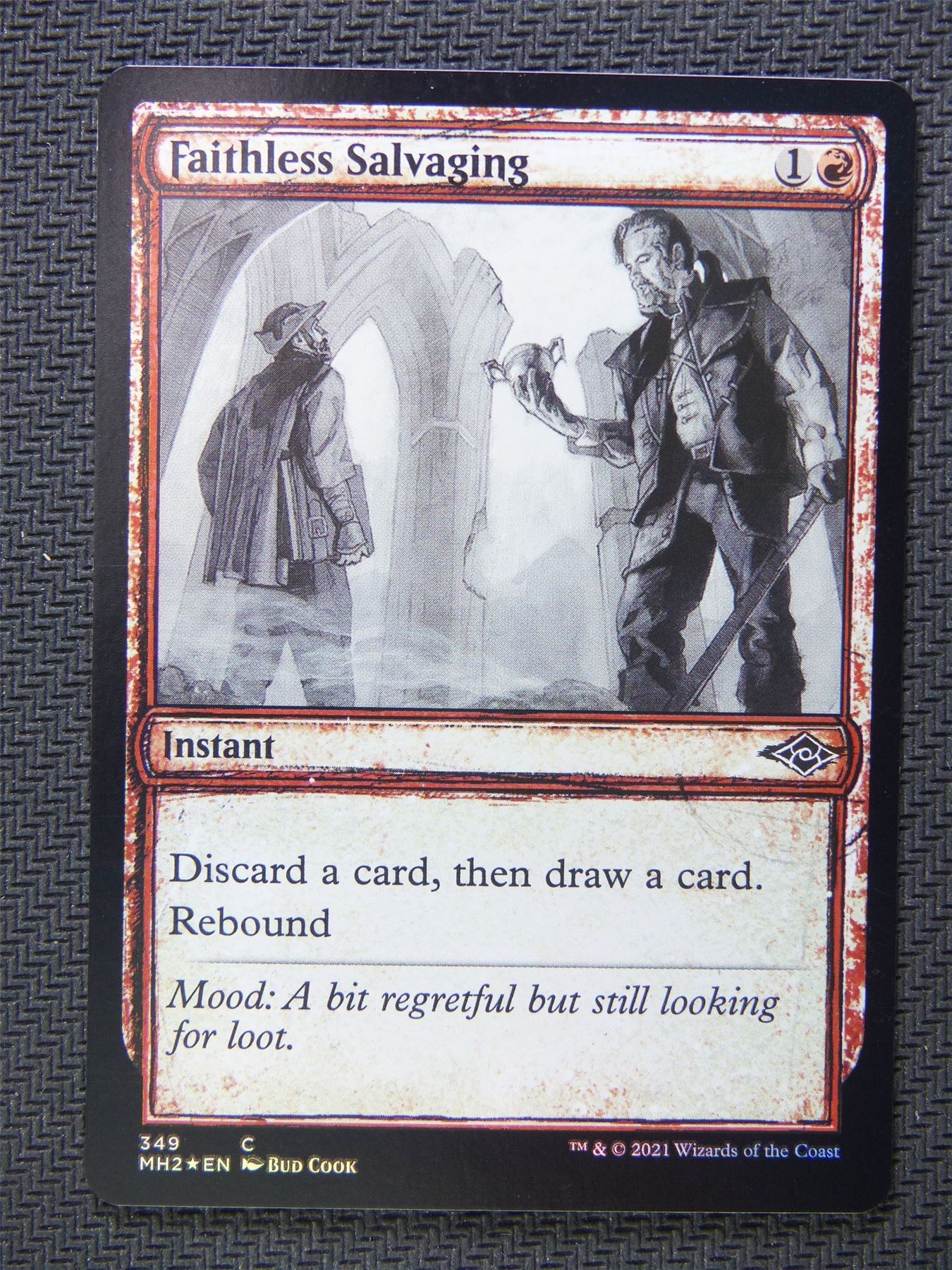 Faithless Salvaging Foil - Mtg Card #6MP