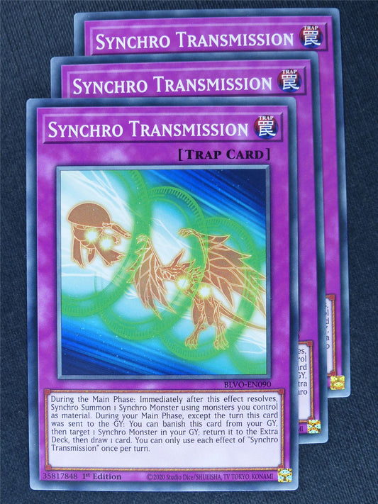 Synchro Transmission X3 - Yugioh Cards #Y4