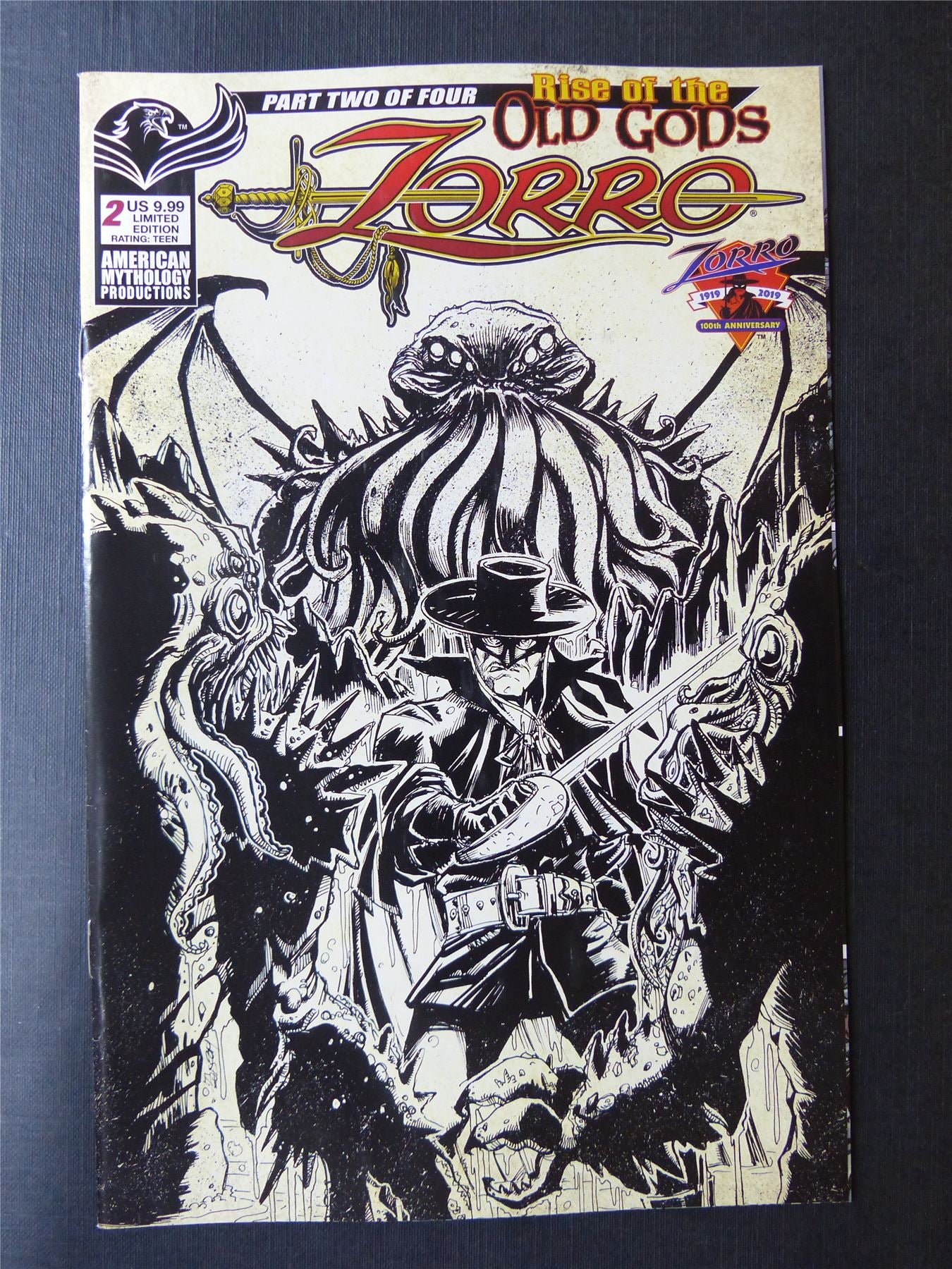 ZORRO: Rise of the Old Gods #2 - May 2020 - Mythology Comics #1H