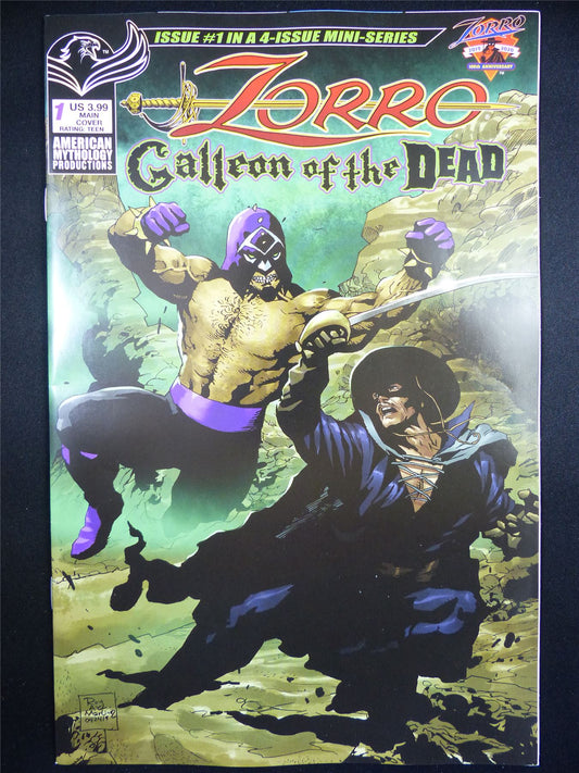 ZORRO Galleon of the Dead #1 - Nov 2022 - Mythology Comics #156