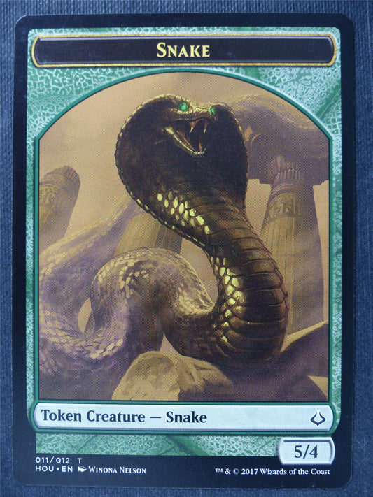 Snake Token - Mtg Card #3WQ