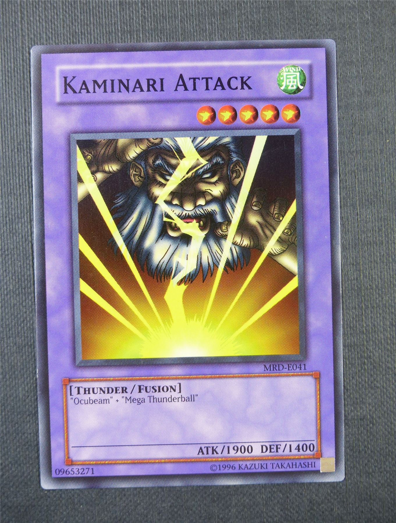 Kaminari Attack MRD played - Yugioh Card #587