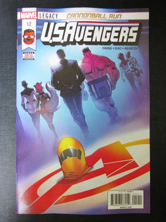 U.S.Aengers #12 - January 2018 - Marvel Comic # 5E18