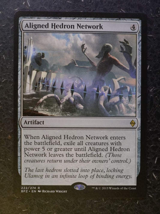 MTG Magic Cards: ALIGNED HEDRON NETWORK # 7J64