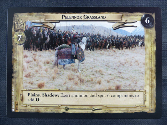 Pelennor Grassland 7 U 354 - LotR Cards #2YK