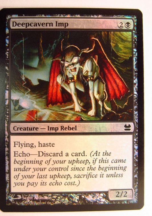 MTG magic the gathering CCG: DEEPCAVERN IMP FOIL :MODERN MASTERS