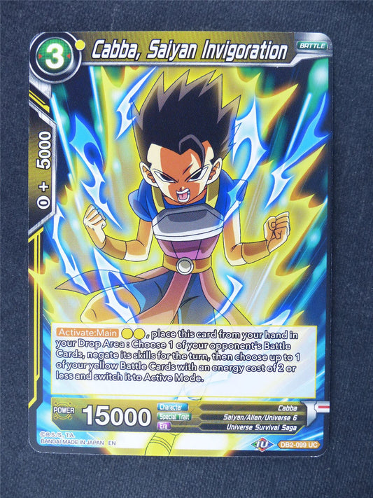 Cabba Saiyan Invigoration - Dragon Ball Super Cards #J6