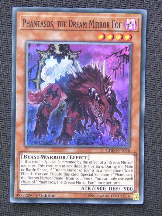 Phantasos Dream Mirror Foe CHIM - Super Rare - Yugioh Card #5V2