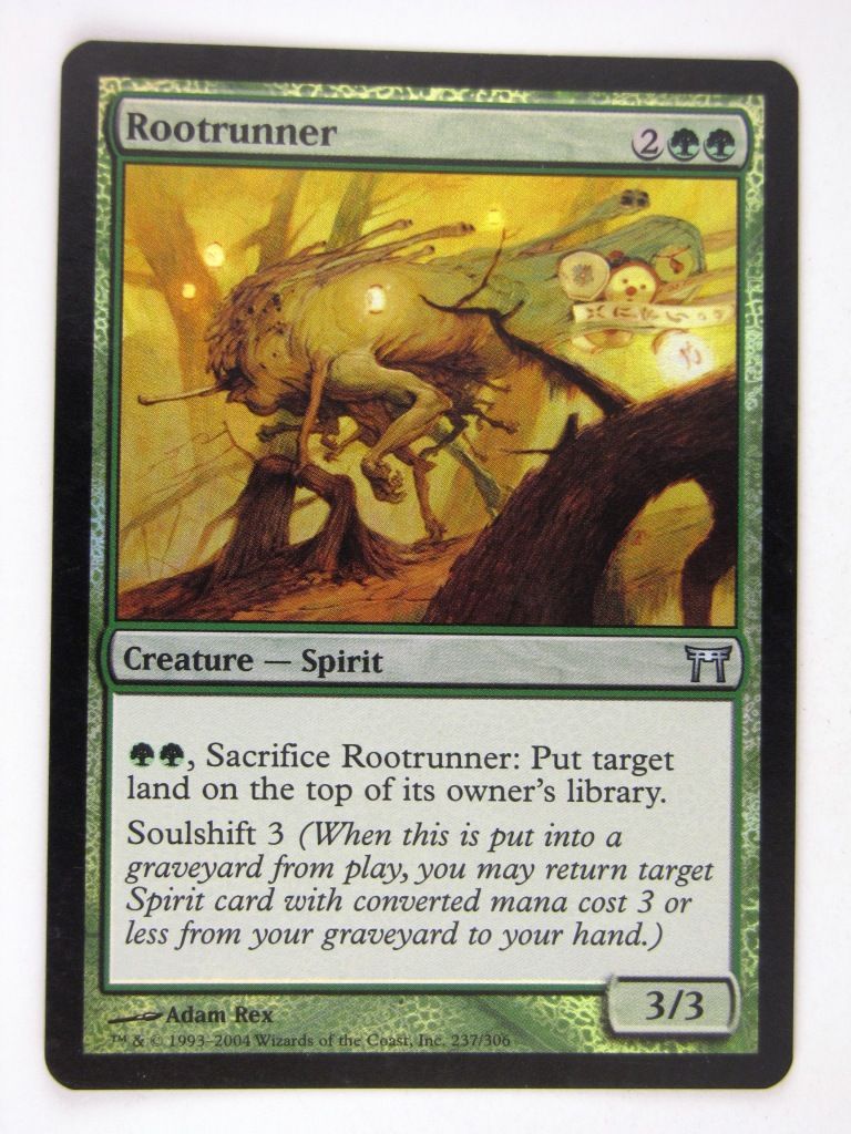 Mtg FOIL - ROOTRUNNER - played