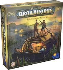 Broadhorns - Early Trade On The Mississippi - Board Game #ZU