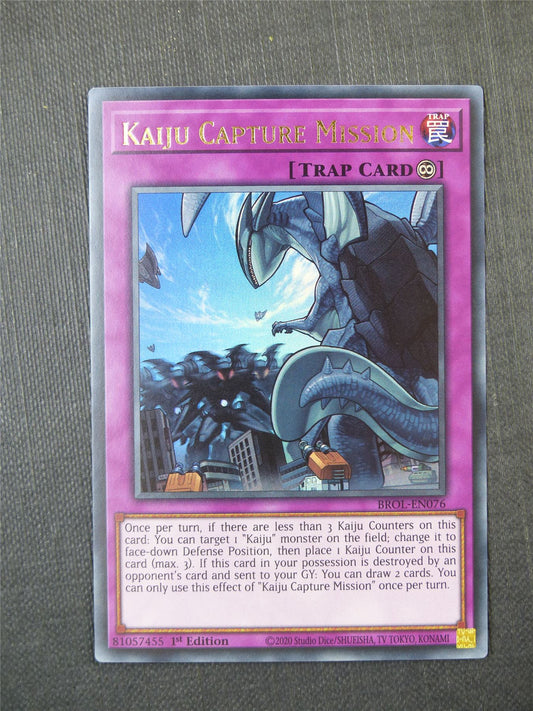 Kaiju Capture Mission - Yugioh Card #9IQ